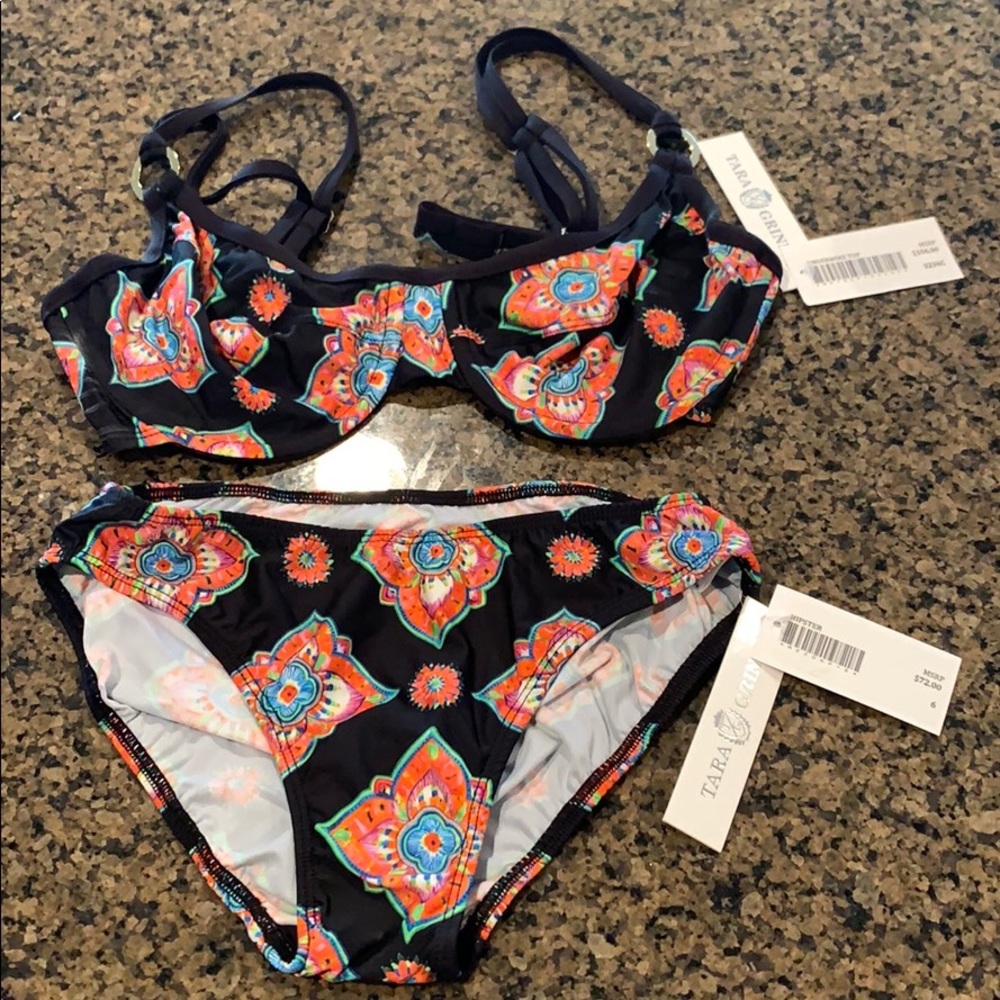 Tara Grinna two piece bathing suit